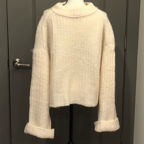 Free People Chunky Knit Pullover - Picture 4 of 4